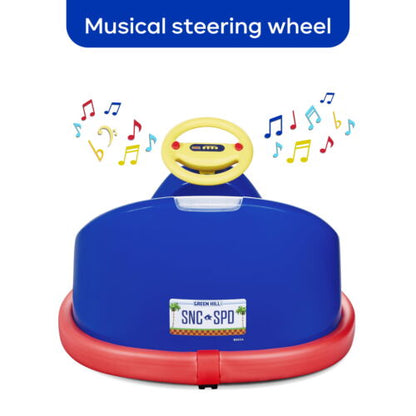 Rev up the Fun with Sonic The Hedgehog 6V Bumper Car - Battery Powered Ride on Toy with Remote for Kids