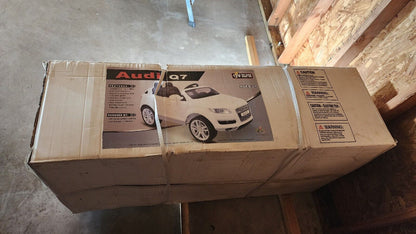 Rev Up the Fun with the Audi Q7 12V Ride-On Toy for Kids