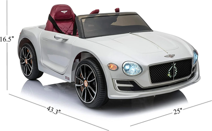 Rev Up the Fun with the Bentley EXP12 Kids Electric Ride-On Car - 12V Battery Powered, 4 Wheels