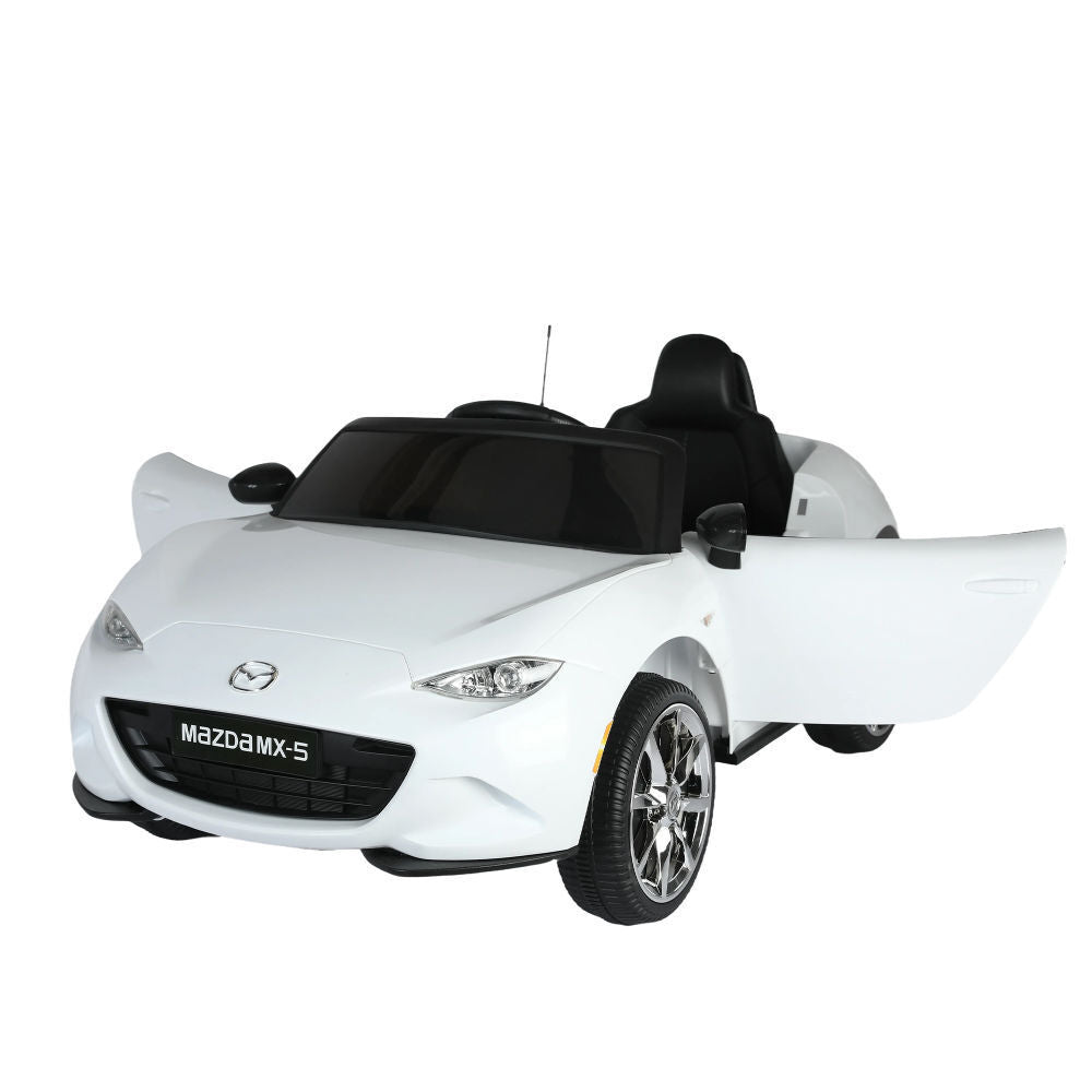Rev up the Fun with the MAZDA MX-5 RF 12V Kids Ride-On Car - Includes 2.4G Remote Control for Parents!