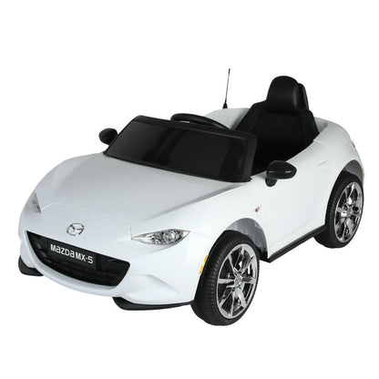 Rev up the Fun with the MAZDA MX-5 RF 12V Kids Ride-On Car - Includes 2.4G Remote Control for Parents!
