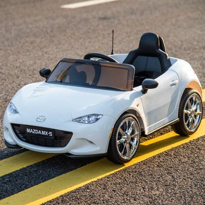 Rev up the Fun with the MAZDA MX-5 RF 12V Kids Ride-On Car with 2.4G Remote Control