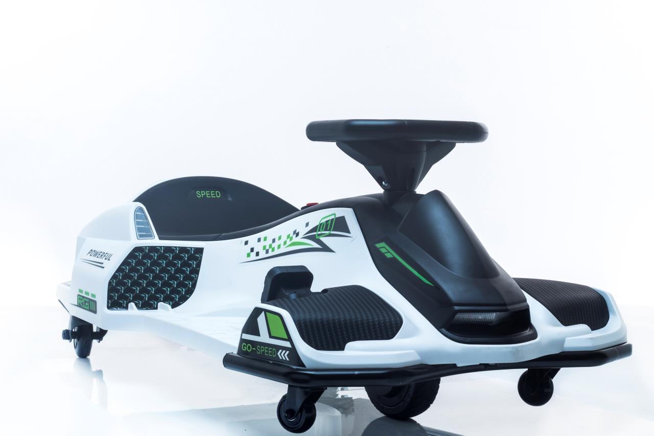Rev Up Your Ride with the 24V Electric Drifting Go Kart - Variable Speed, Up to 12 mph!