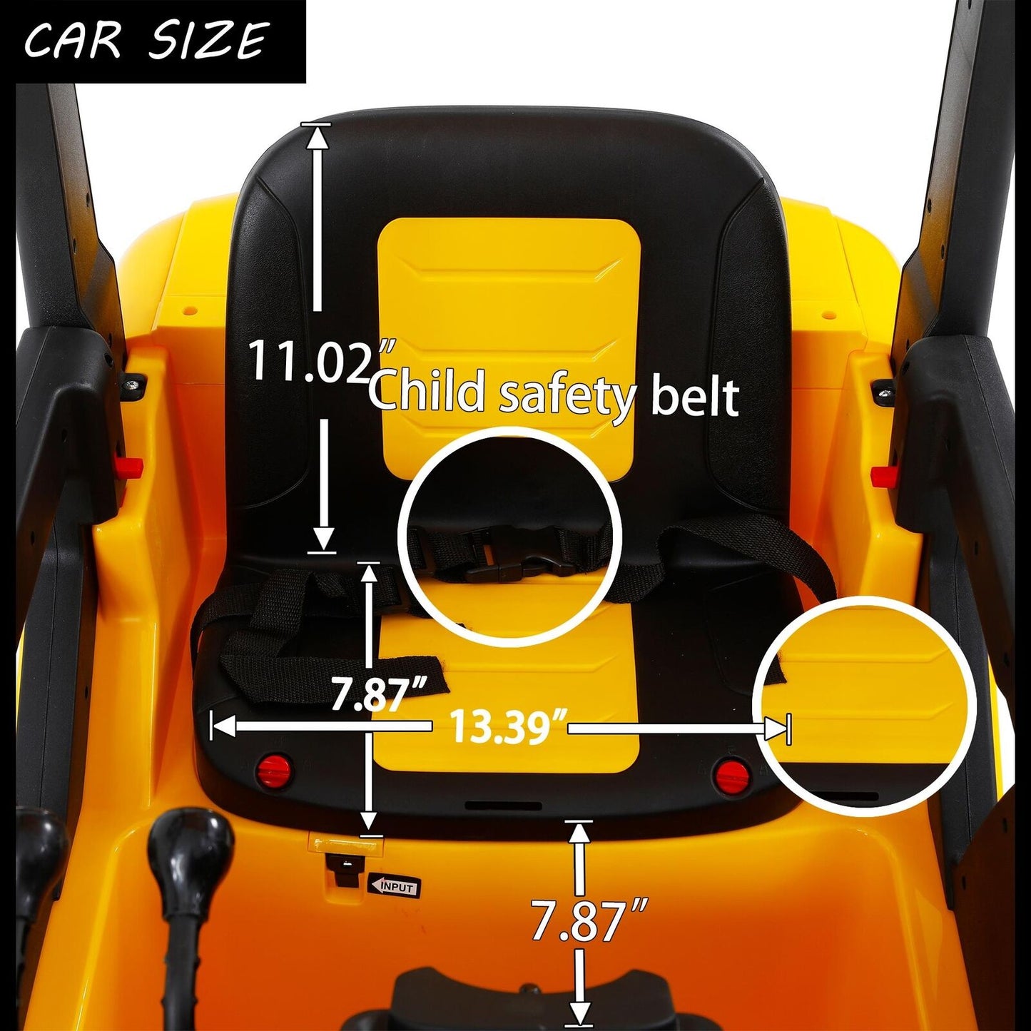 Revolutionize Playtime with the 12V7A Electric Frame Lifting Rod Ride-On for Kids - 3 Speeds in 1!