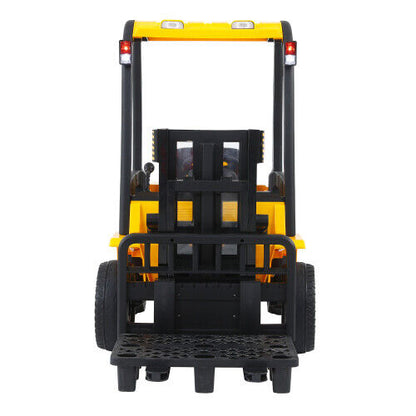 Revolutionize Playtime with the 12V7A Electric Frame Lifting Rod Ride-On Forklift for Kids: 3 Speeds and LED Lights Included!