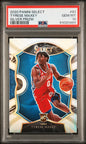 Graded 2020 Panini Select Tyrese Maxey #81 Silver Prizm Rookie RC Basketball Card PSA 10 Gem Mint