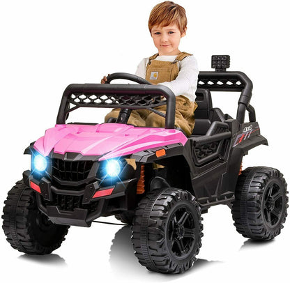 Ride in Style: 12v Electric Kids Car with Remote Control in 4 Colors