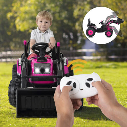 Ride-On Bulldozer Toy with Digger Scoop for Toddlers - Perfect for Construction Playtime!