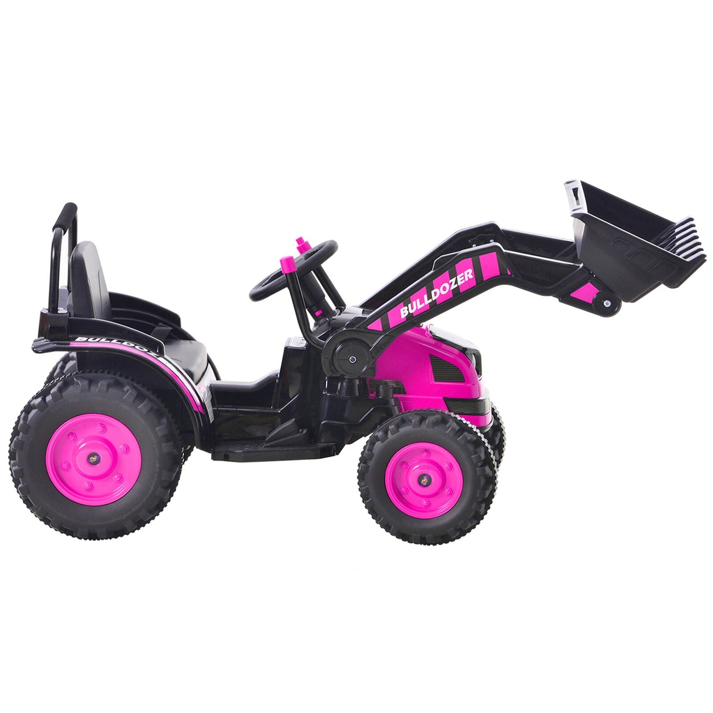 Ride-On Bulldozer Toy with Digger Scoop for Toddlers - Perfect for Construction Playtime!