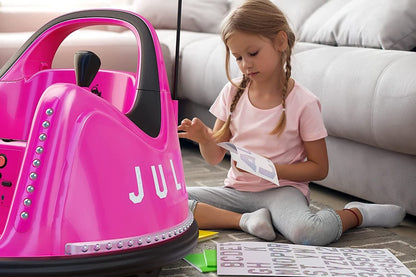 12V Electric Ride-On Car for Toddlers and Kids, 2-Speed, Ages 1-5 Years