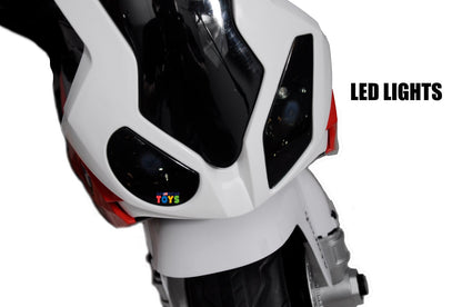 Kids 6V Licensed BMW Ride-On Motorbike Tricycle with MP3 Music in Multiple Colors