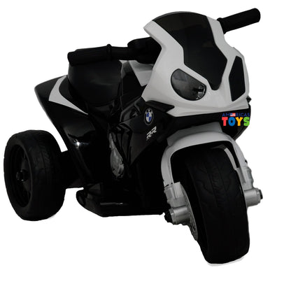 Kids 6V Licensed BMW Ride-On Motorbike Tricycle with MP3 Music in Multiple Colors
