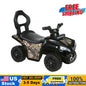 Camo Ride-On Toy Car with Storage Seat and 3 Animal Sounds