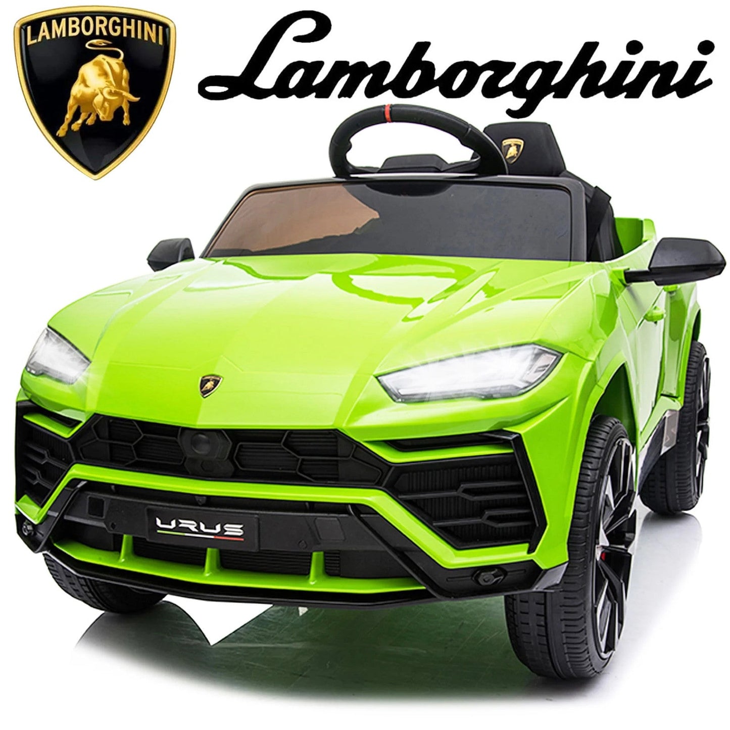 12V Kids' Electric Ride-On Vehicle with Parent Remote Control, Horn, and Radio