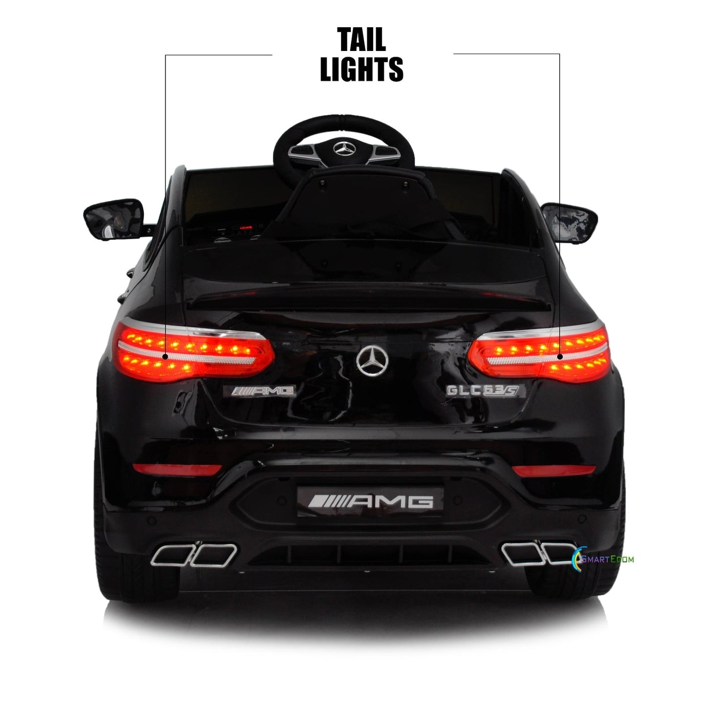 12V One-Seater Ride-On Car with Remote Control and MP3 – Licensed Mercedes-Benz, Multiple Colors