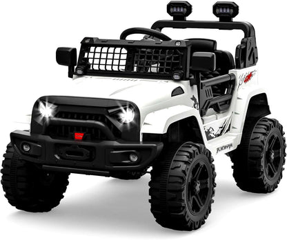 12V Electric Ride-On Truck Car for Kids with Remote Control and Music