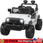 Electric Ride-On Truck with Bluetooth, 2 Speeds, and Remote Control