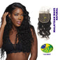 RIO 100% Virgin Remy Malaysian Wave Human Hair Closure, 18 in