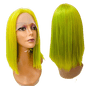 Rio Lace Front U-Part Human Hair Bob Wig, Straight - Choose Size