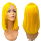 Rio Lace Front U-Part Human Hair Bob Wig, Straight - Choose Size