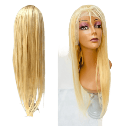 Rio Ukrainian Straight Human Hair Lace Front Wig - Choose Length