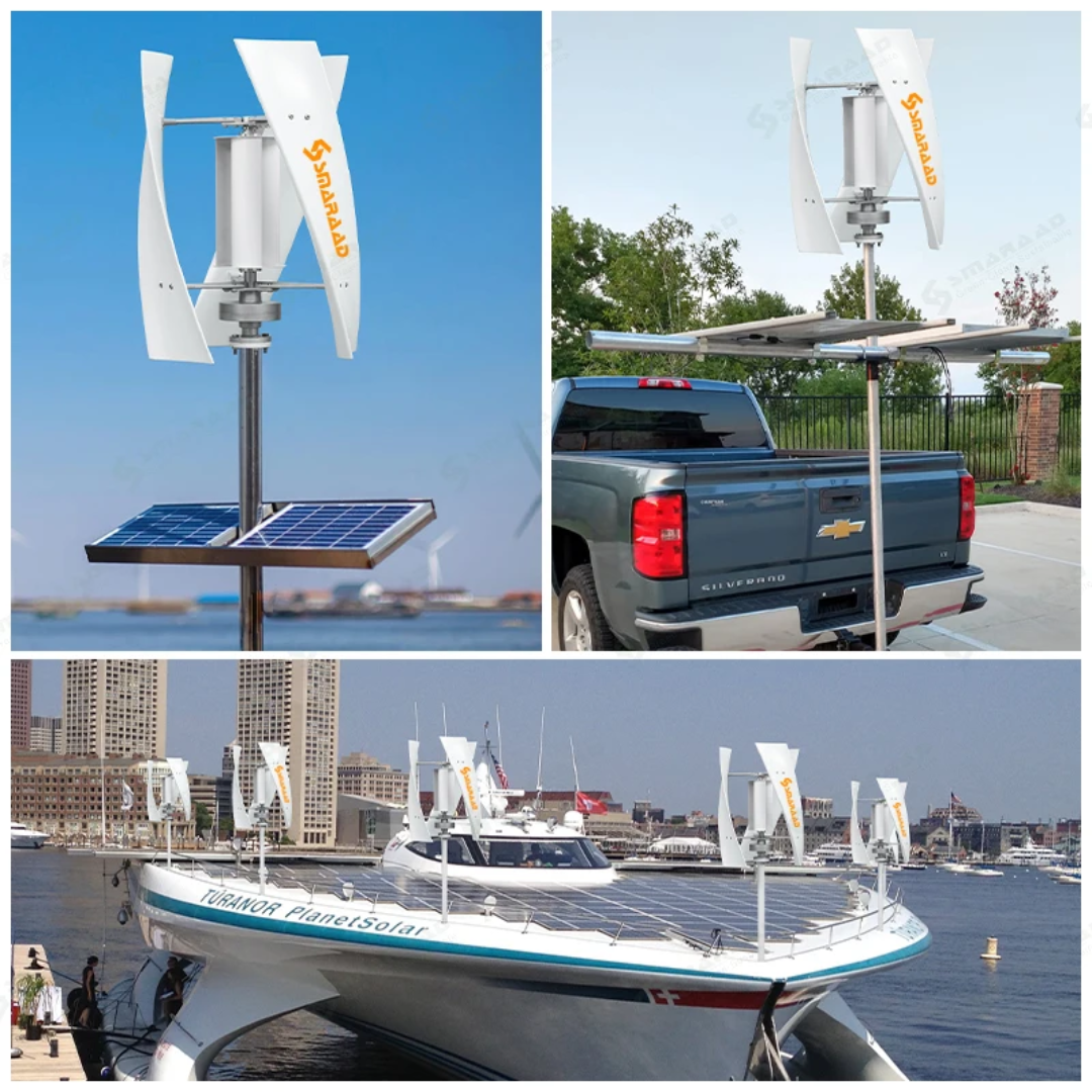 Vertical Wind Generator 500W 12V 24V pole Not Included