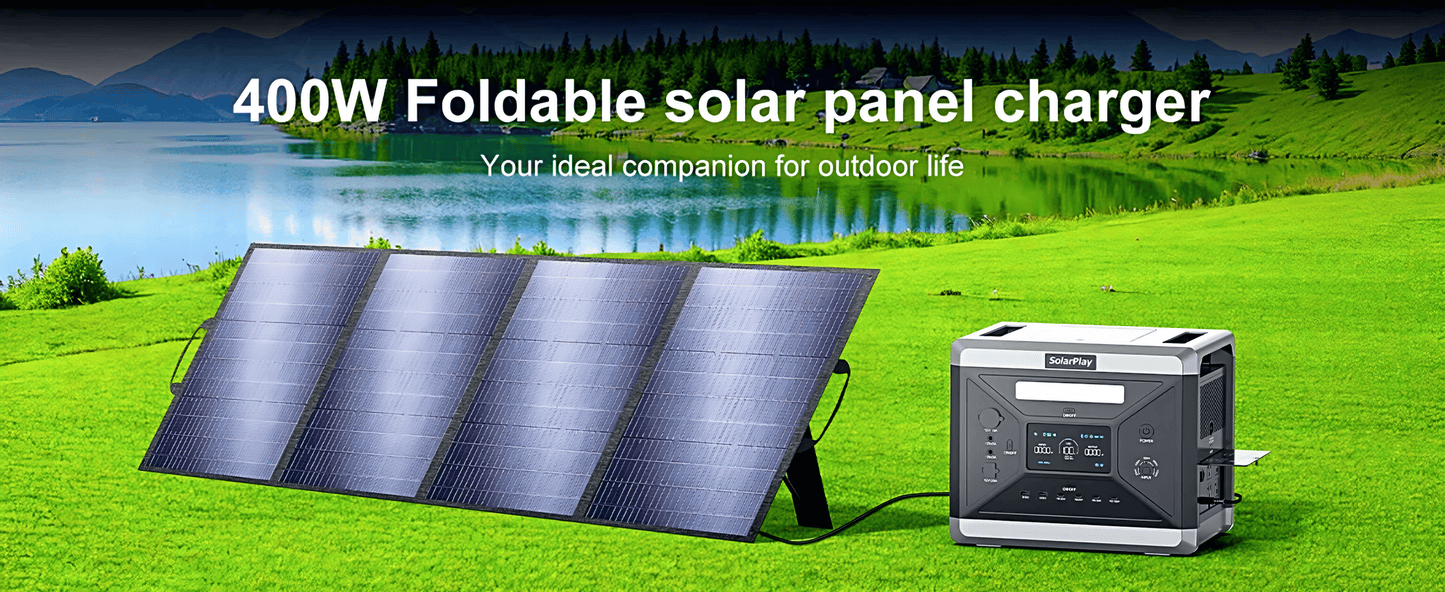 Folding Solar Panels 200w / 400w