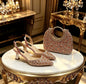 Latest Italian Ladies Shoes and Bag Set EDS42