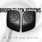 24+ Harley Davidson bag lid Speaker Grill Cover Army seal