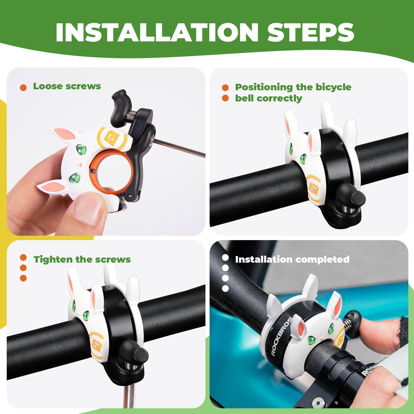 Kids Cartoon Bicycle Bell