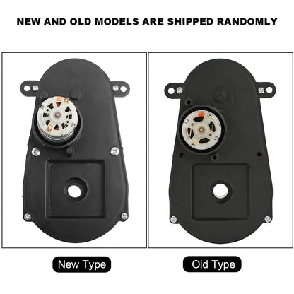 6V 5500RPM RS380 Electric Motor with Gearbox for Kids' Toy Car Steering