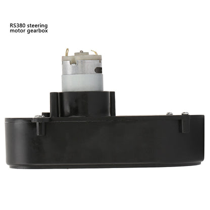 6V 5500RPM RS380 Electric Motor with Gearbox for Kids' Toy Car Steering