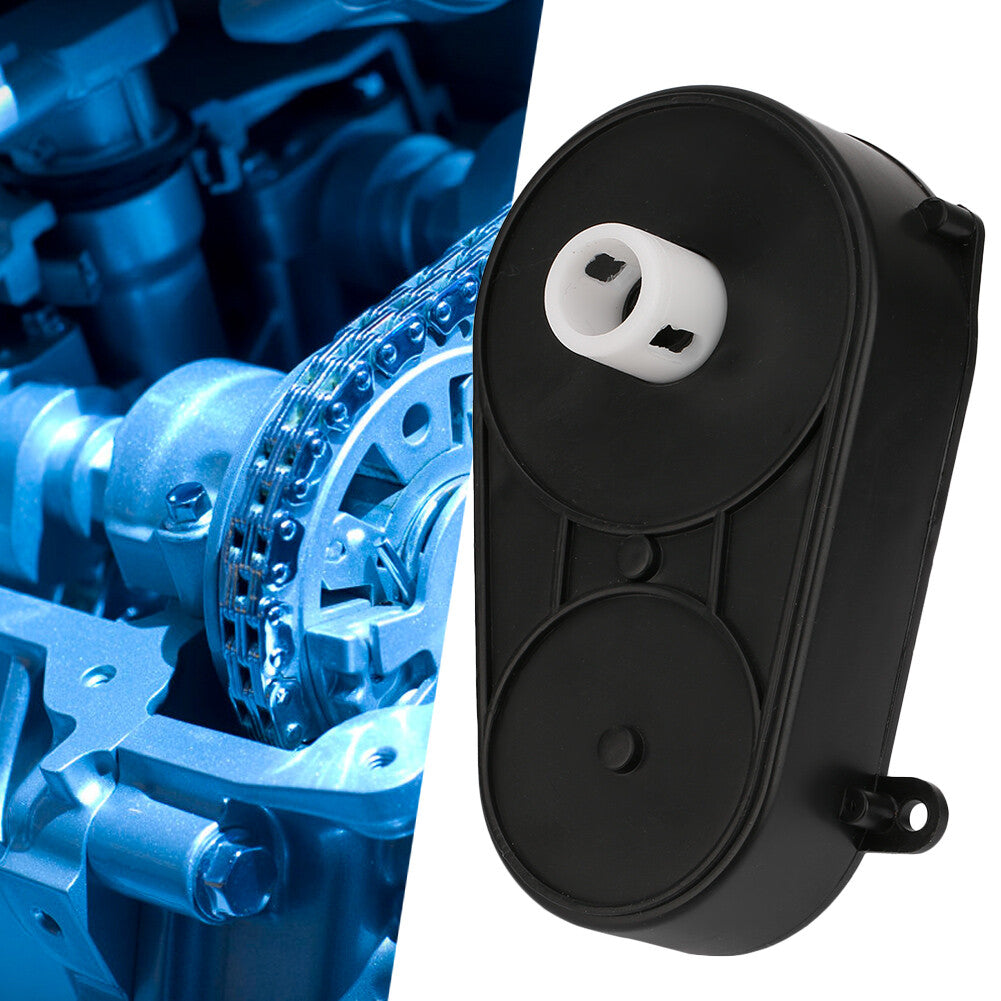 6V RS380 Electric Motor Gearbox with Steering Gear for Kids' Toy Cars