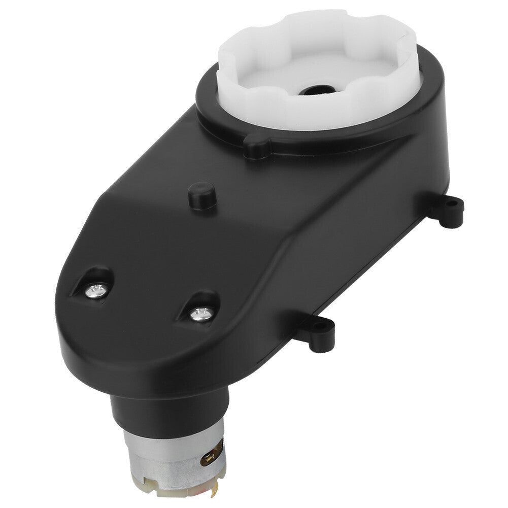 Electric RS380 Motor Gearbox and Steering Gear for Children's Toy Cars