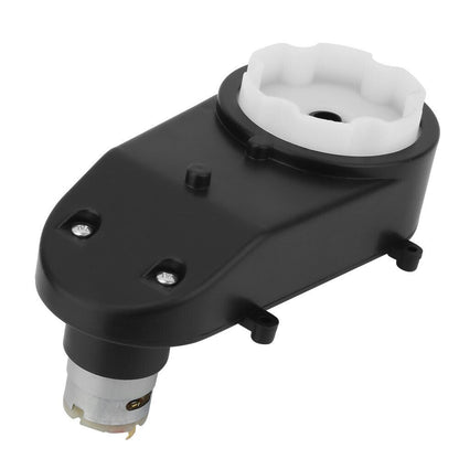 Electric RS380 Motor Gearbox and Steering Gear for Children's Toy Cars