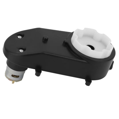 Electric RS380 Motor Gearbox and Steering Gear for Children's Toy Cars