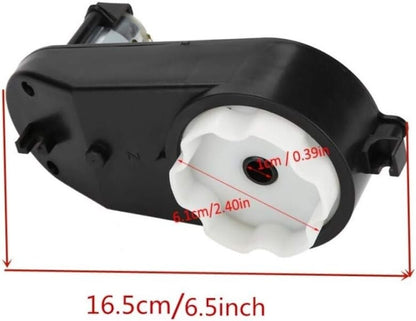 RS390 18000 RPM Motor Gearbox for Kids Ride-On Vehicles Durable Easy Install