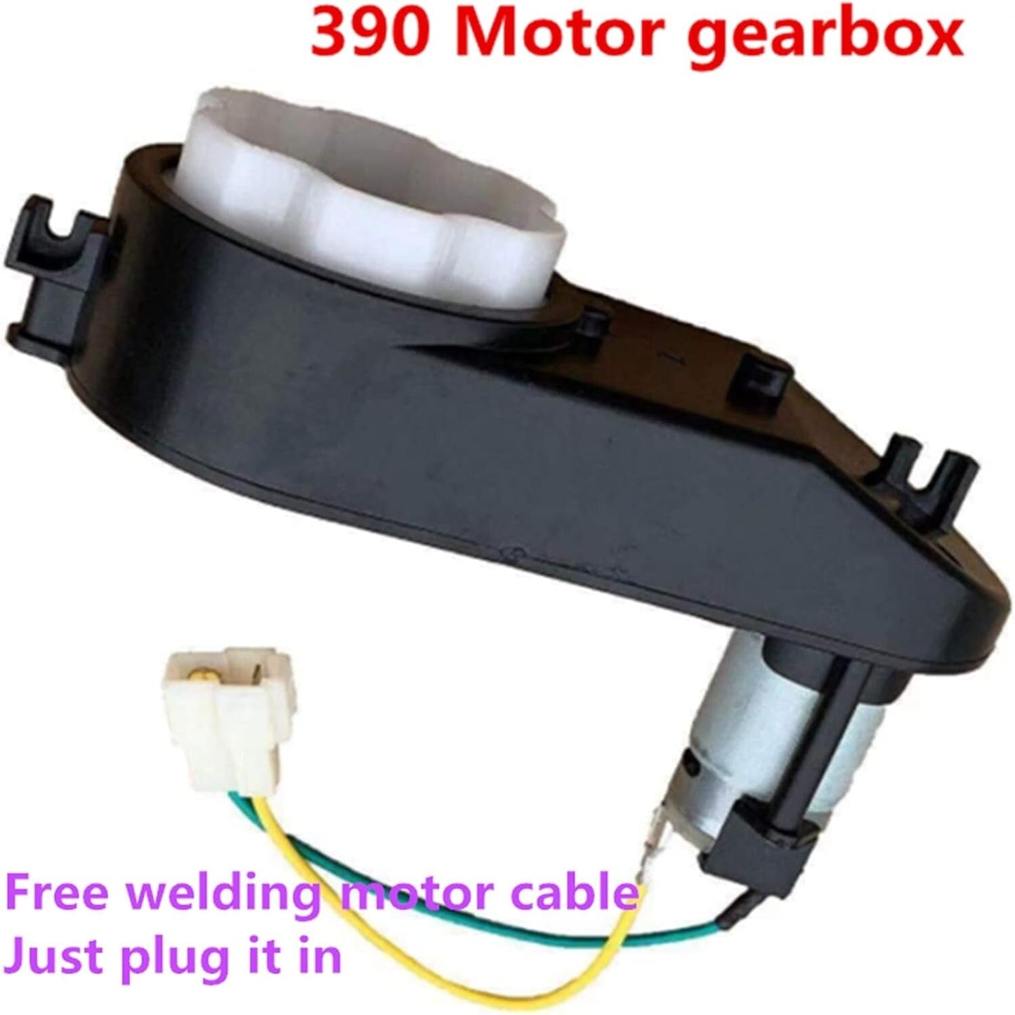 RS390 18000 RPM Motor Gearbox for Kids Ride-On Vehicles Durable Easy Install