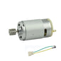 RS390 6V DC Electric Motor 16000RPM 12-Tooth Gear for Toy Cars