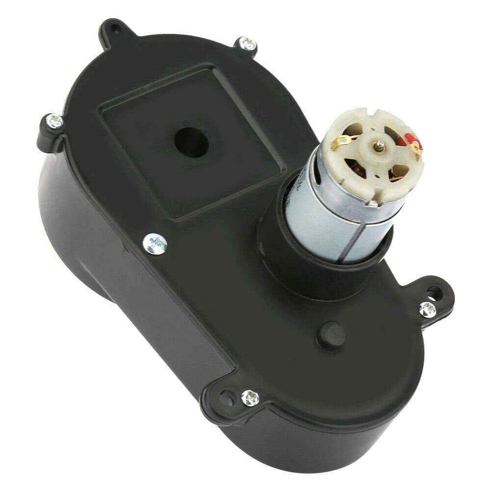 Electric Motor and Gearbox with Steering for Kids' Toy Cars