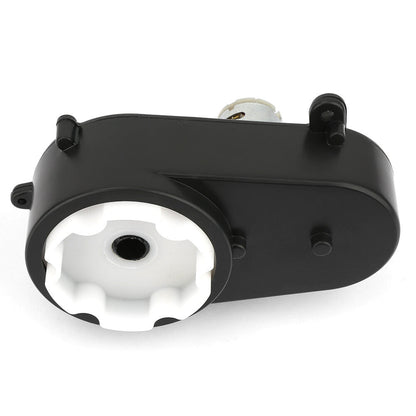 Electric Motor and Gearbox with Steering for Kids' Toy Cars