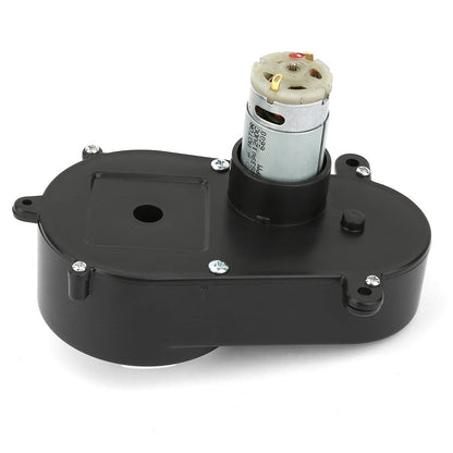 12V RS390 Electric Motor Gearbox with Steering Gear 5600RPM for Children's Toy Cars