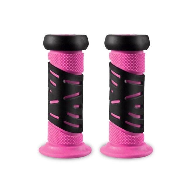 Rubber Bike Bicycle Handle Bar Grips Tricycle Scooter Handlebar For Kids Child Colorful Non-Slip Cycling Handlebar Grips New Kids Bike Security Grips With Impact Protection For Balance Bikes