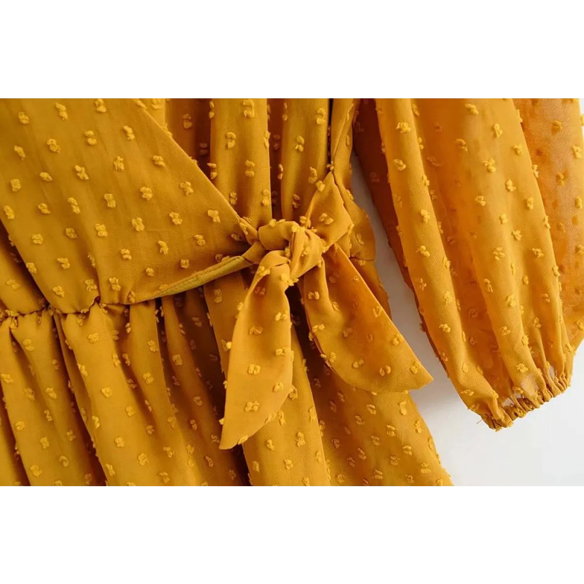 Korean Ruffle Mini Dress