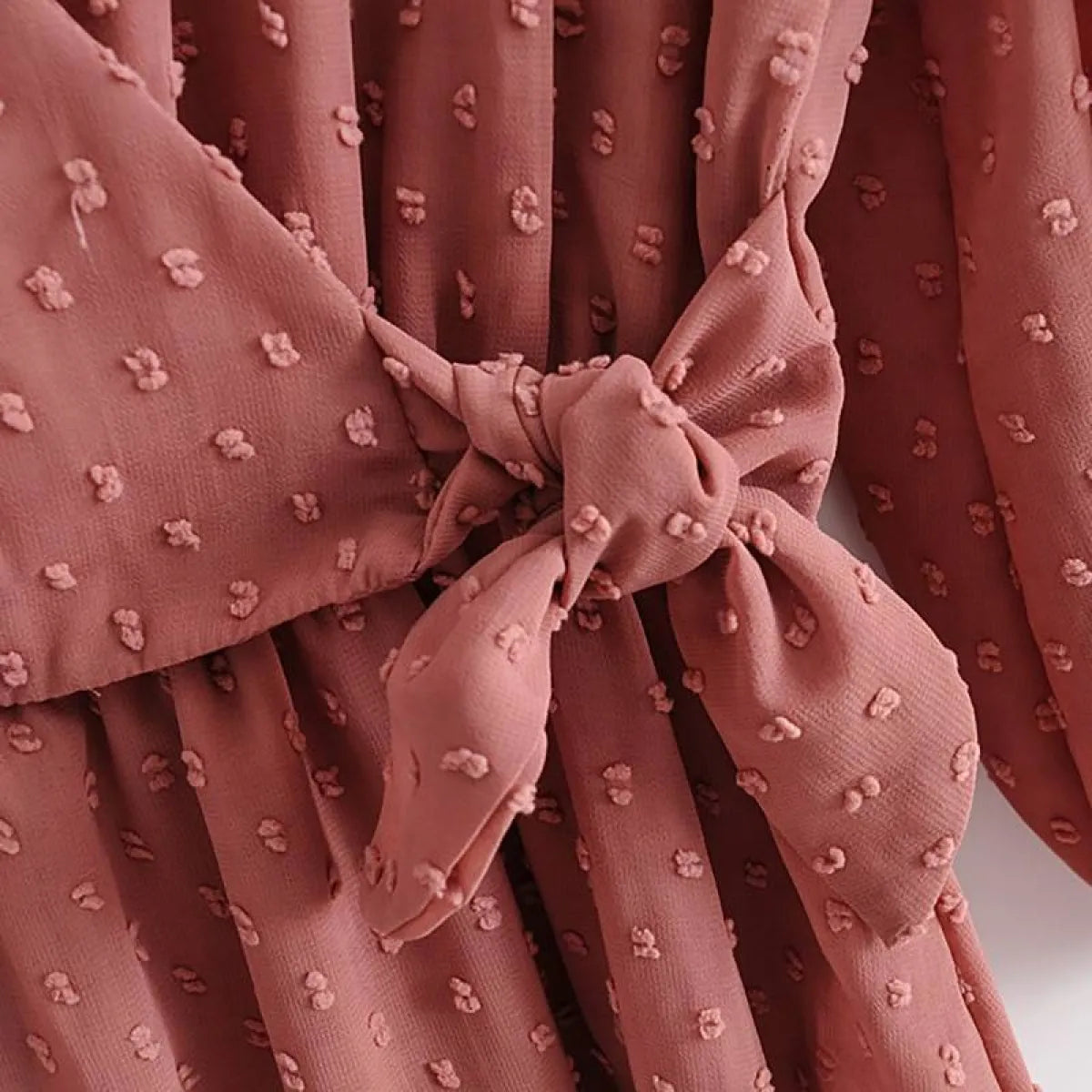 Korean Ruffle Mini Dress