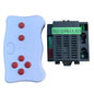 12V Kids Ride-On Car with One-Sided Socket and 2.4G Bluetooth Remote Control