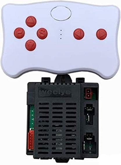 12V Kids Ride-On Car Remote Control and Receiver Replacement Kit for RX43 and RX23 Models