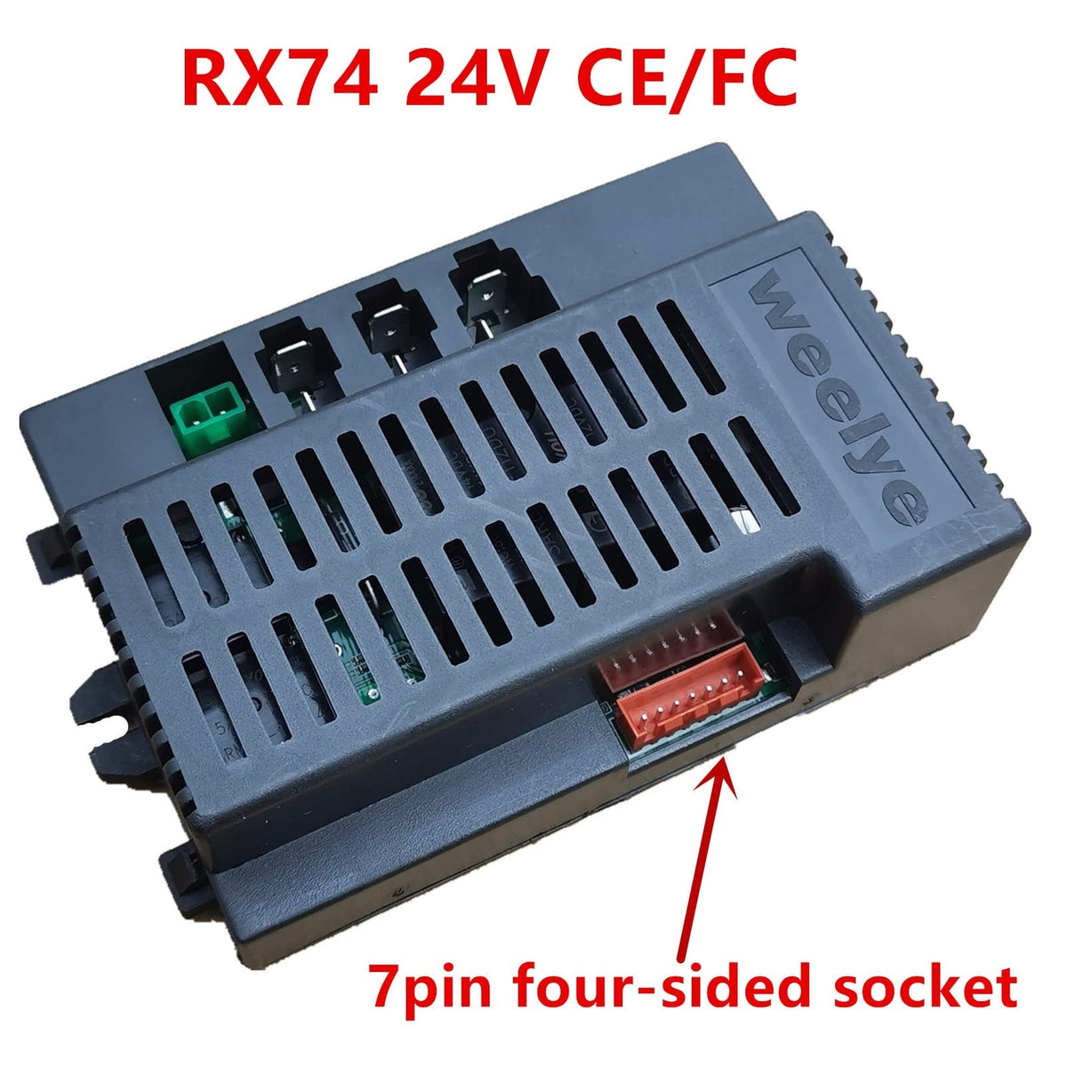 24V CE FC 2.4G Bluetooth Remote Control and Receiver Kit with Controller