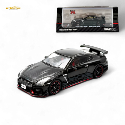 INNO64 Nissan GT-R R35 NISMO Black 1:64