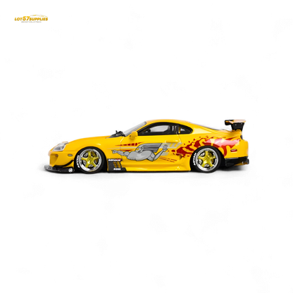 YM Model Toyota Supra JZA80 Paul Walker Tribute 1:64